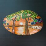 Stone painting by Nehal -Beauty of Nature