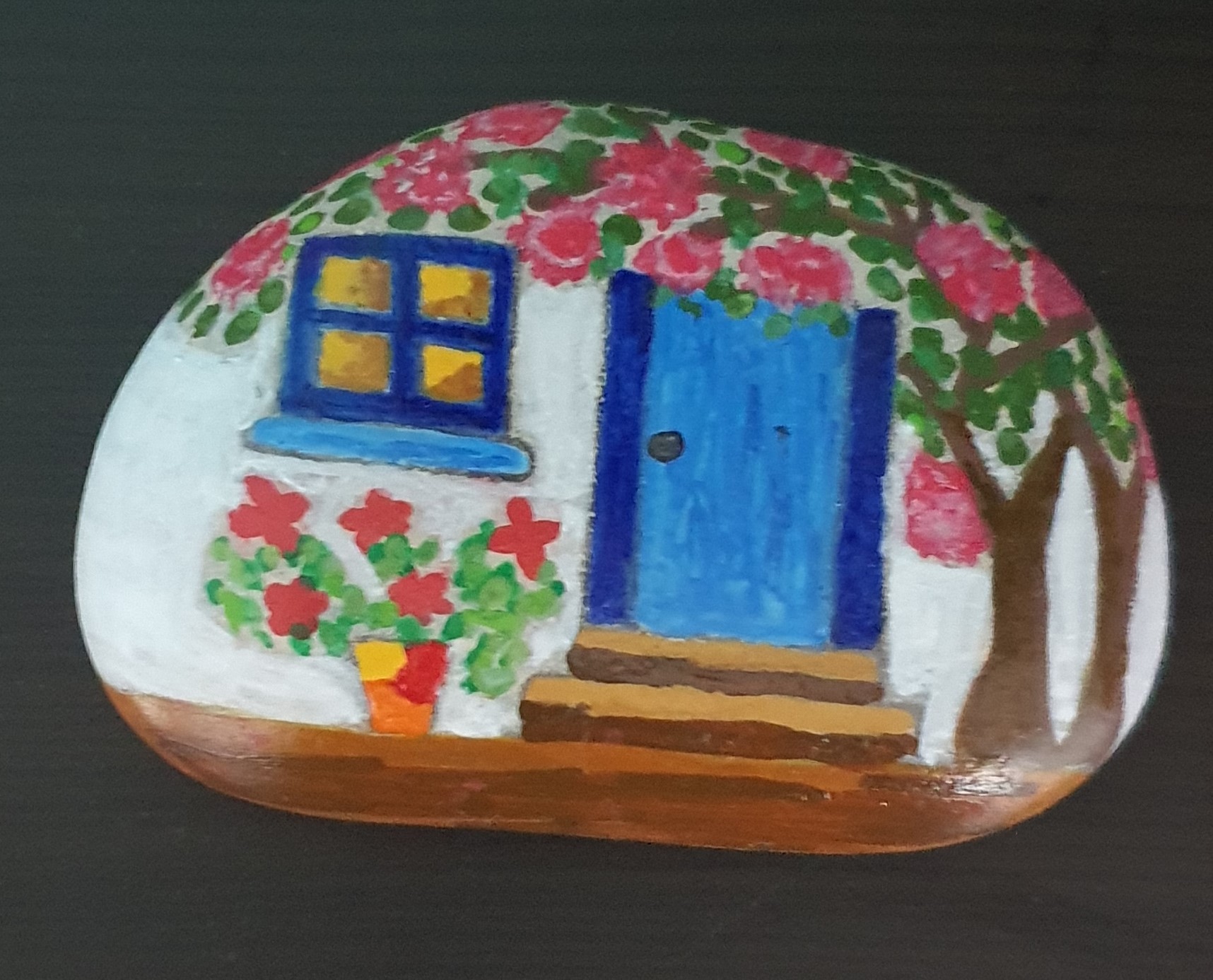 Stone painting by Nehal -Dream Home