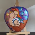 Stone painting by Nehal -Eternal Love