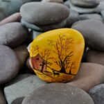 Stone painting by Nehal -landscape